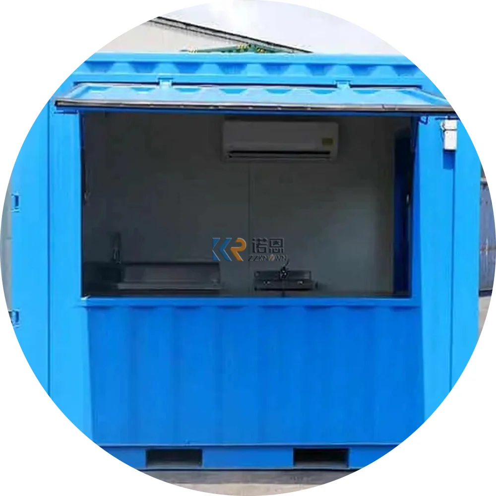 2023 Nuovo Container Fast Food Ristorante Ristorante Mobile Prefabbricato Case Container Mobili