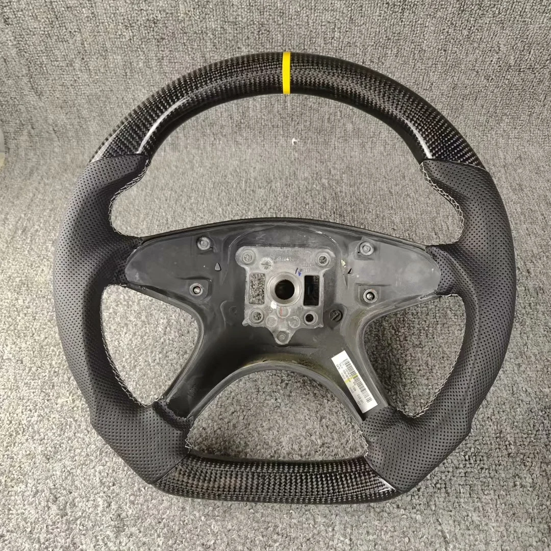 RealCarbonFiberSteeringWheelForMercedesBenzW204C300C350C180