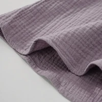 2024 Cotton and Hemp Girls summer retro short sleeved color blocked dress loose casual dress, 320006KLP 6