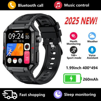 2025 new smart watch, all-round health monitoring, support Bluetooth calls, 1.99-inch high-definition large screen 1