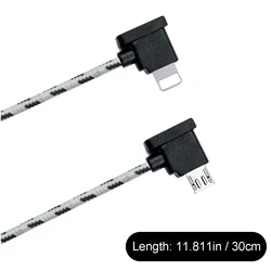 Nylon Braided Cable for Remote Controller and Smartphone Connection (D)