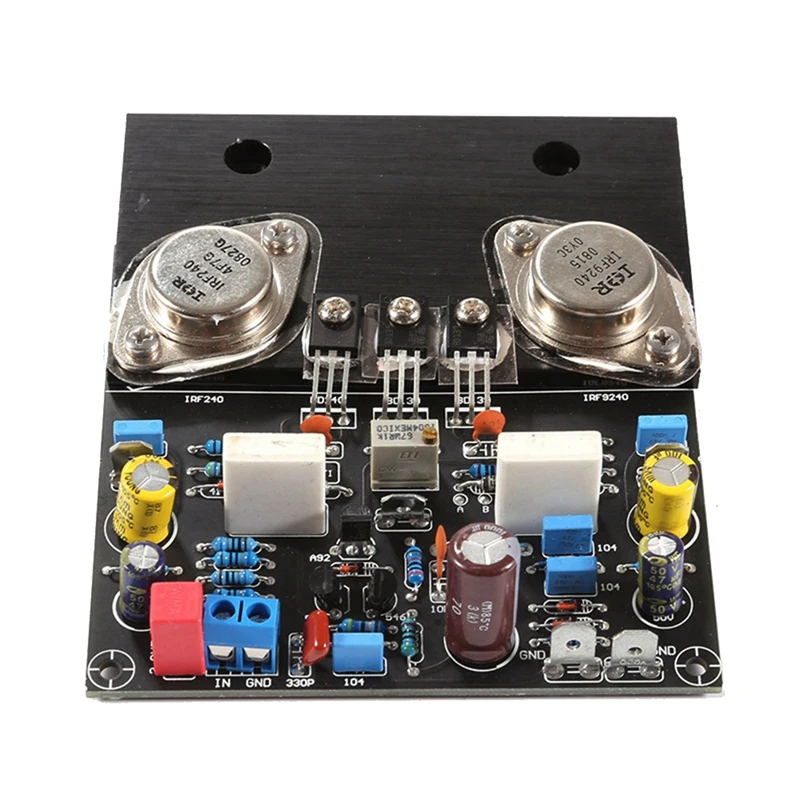 

Power Amplifier Audio Board Module Gold Sealed IRF240 IRF9240 K20 Class A Subwoofer Amplifier Module Easy Install