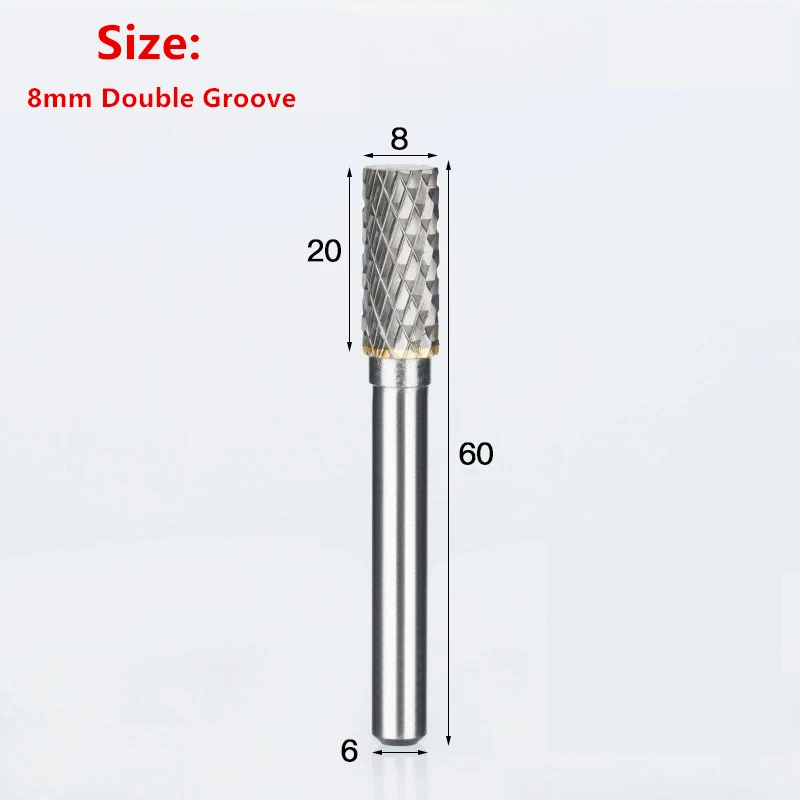 8mm Double Groove