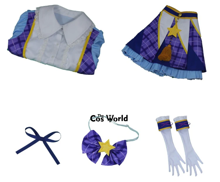 Aikatsu Hikami Sumire Cosplay Kostüm Uniform Outfit Anime Customize 12 Aikatsu Hikami Sumire Cosplay Kostüm Uniform Outfit Anime Customize 1