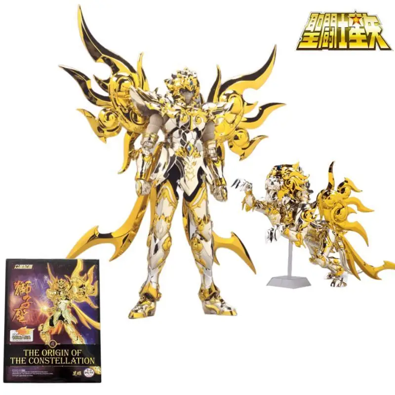 

In-Stock Toypoint Saint Seiya Myth Cloth Soul of God SOG EX Leo Aiolia with Totem/Object Action Figure Toy Knights of the Zodiac