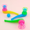 2/4/8Pcs Plastic Pipe Blowing Ball Toys For Kids Outdoor Sports Games Balance Training Learning Toys Children Funny Gifts 6