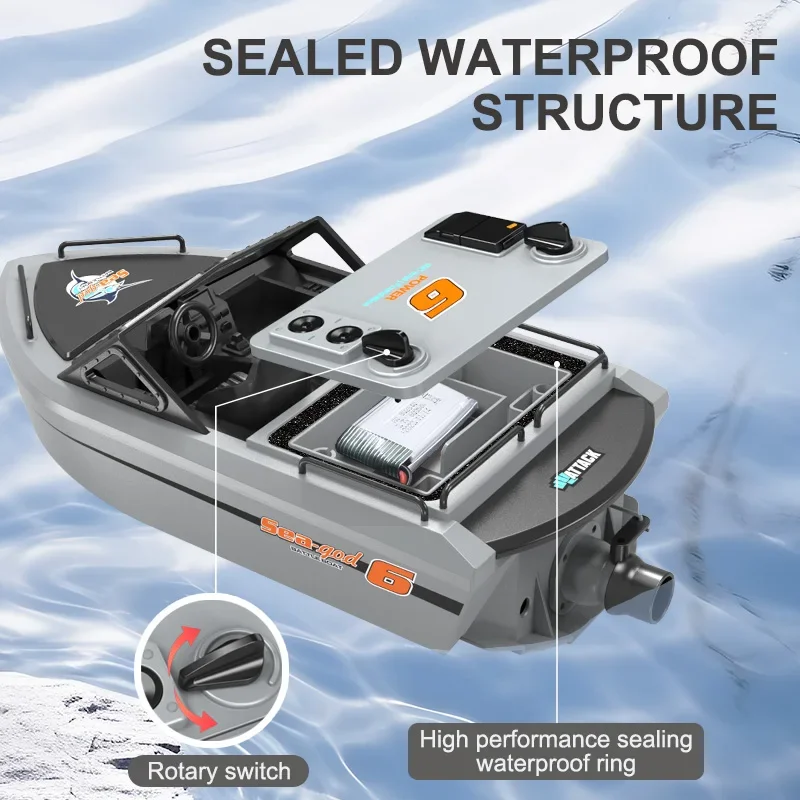 1/12 Rc Boat TX693 2.4G Remote Control Brushless Go Kart Vortex