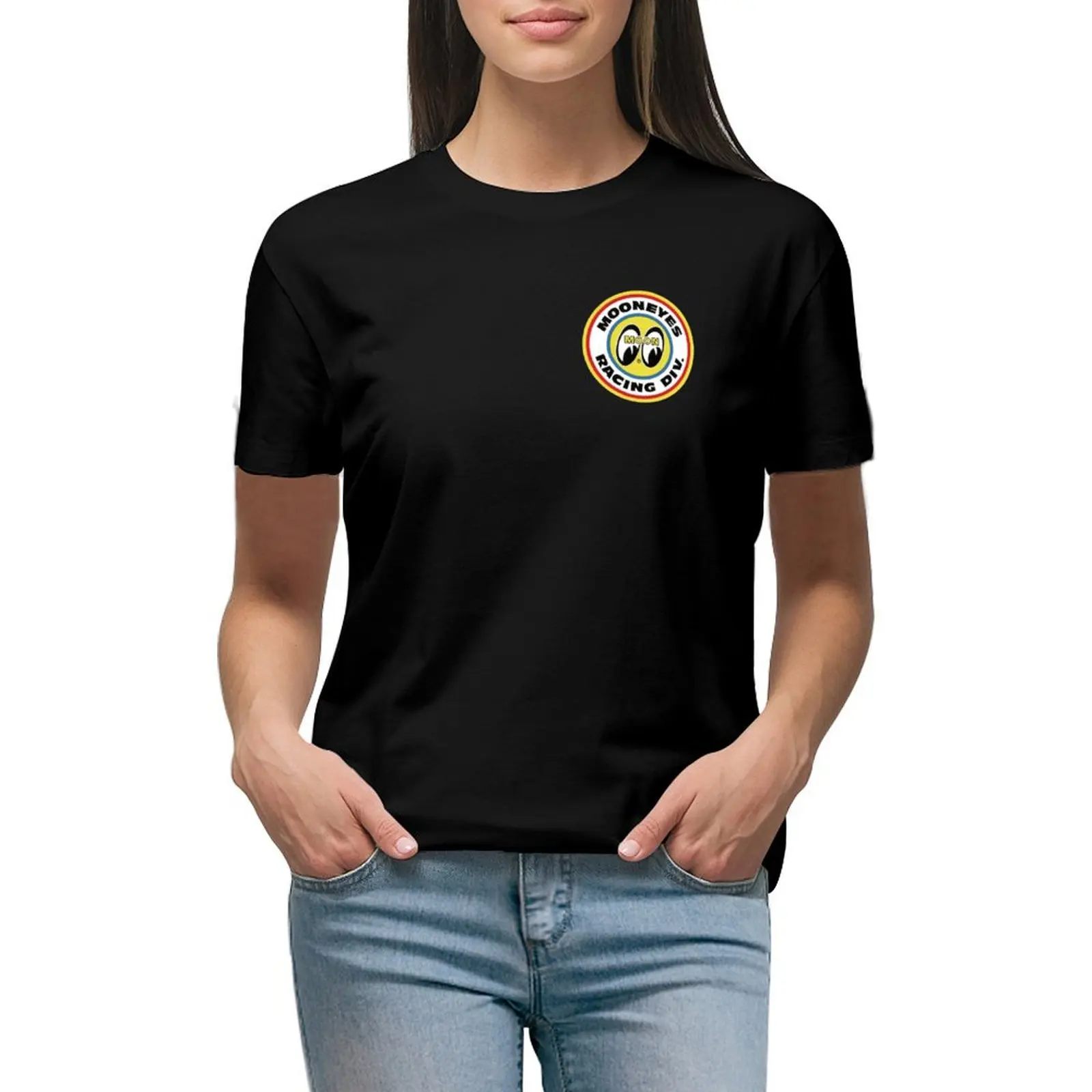 

best selling mooneyes usa T-shirt animal print shirt for girls tops hippie clothes tshirts woman