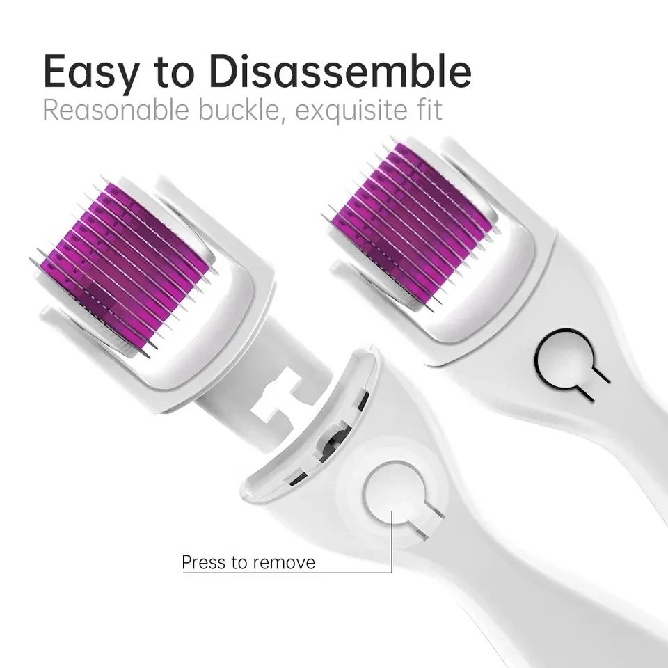 Derma Roller DRS 1200 Needles Microneedling Therapy Beauty Enhancement For Cellulite Stretch Marks Hair Loss Body Skin Care derma roller