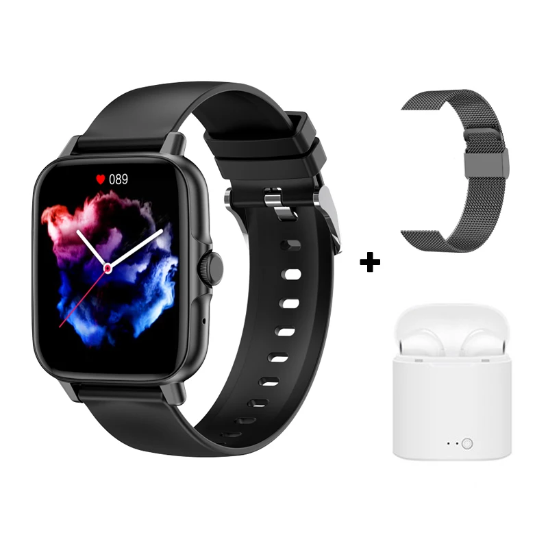 2022 New NFC Smart Watch Men Women 1.69 Inch HD Heart Rate Fitness Tracker Bluetooth Call GT50 GTS 2 Smartwatch For Android iOS 