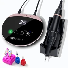  New Upgrade 35000RPM Electric Nail Drill Machine For Acrylic Nail Gel Polish Efile Nail Sander Nail Art Salon Manicure Machine 