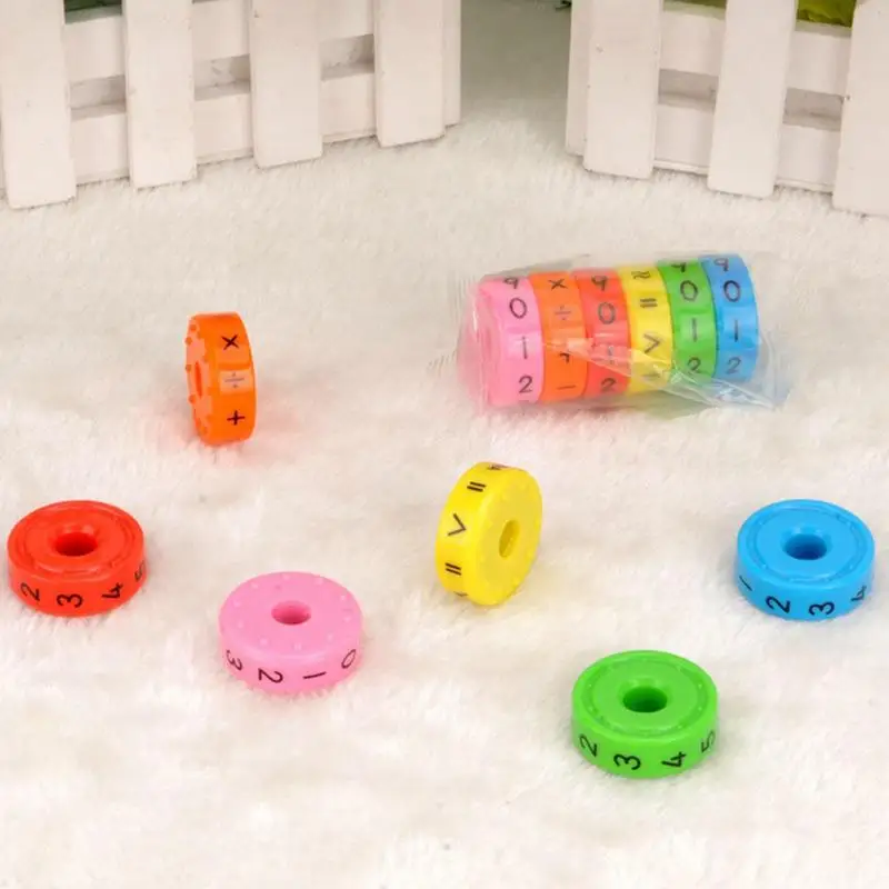 Montessori Preschool Puzzle Game Numbers and Symbols Math Skills Magnetic Block Calculate Educational Tools Great Gift for Kids magnetic toys math toys learning puzzle toys educational toys teaching aids toys