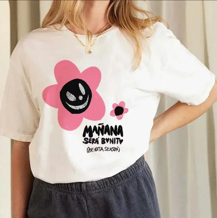 

Футболка женская с коротким рукавом, милая рубашка с принтом Бонито, сорочка G Merch музыка завтра будет милой, трендовая уличная одежда