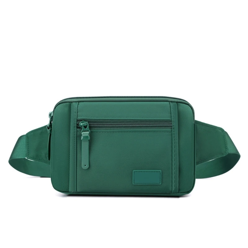 

Нагрудная сумка через плечо, дорожная сумка-слинг, однотонная сумка большой вместимости E74B