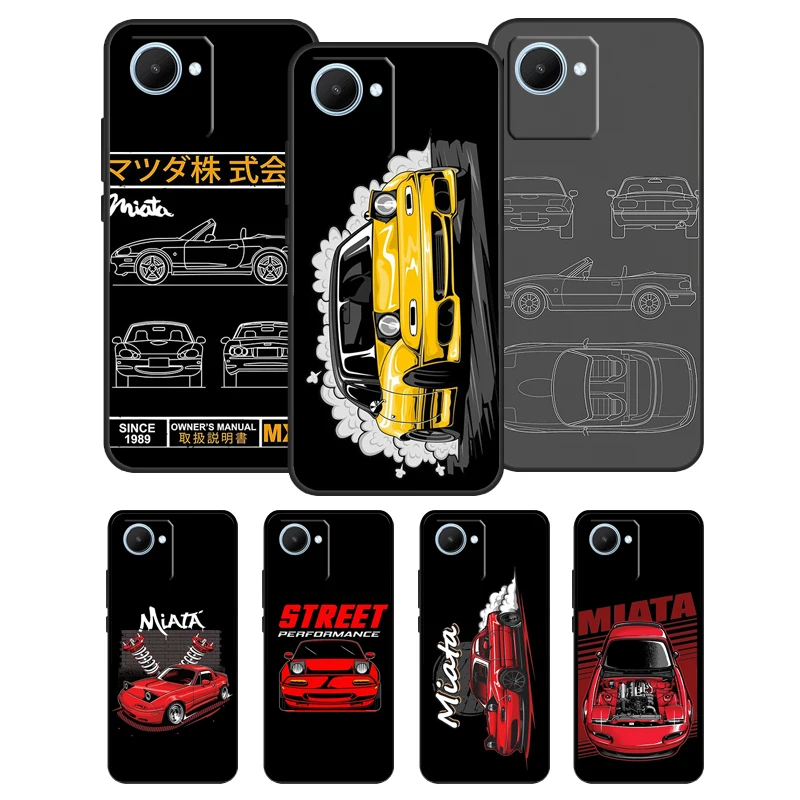 Auto Mx-5 Caso Per Realme C11 2021 C15 Gt Master Gt Neo2 8 Pro 8I Per C31 C35 C25 C25S C21Y C25Y Copertura