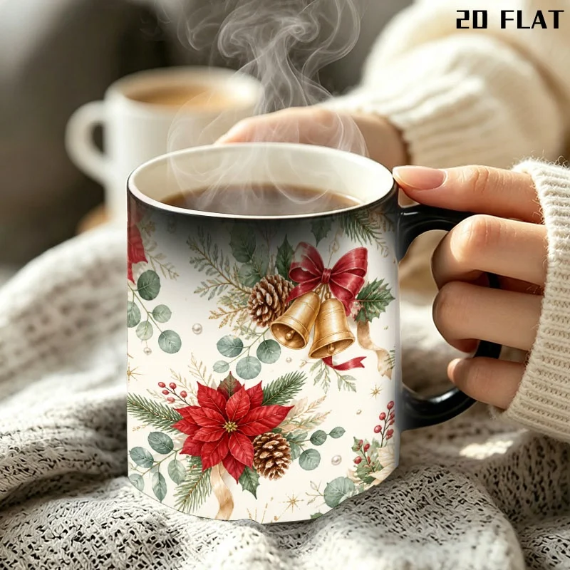 Color Changing Christmas Coffee Mug 12oz Gift
