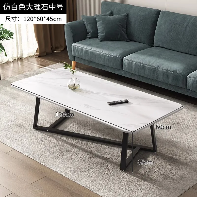 Modern Wood and Metal Coffee Table - طاولة قهوة خش...