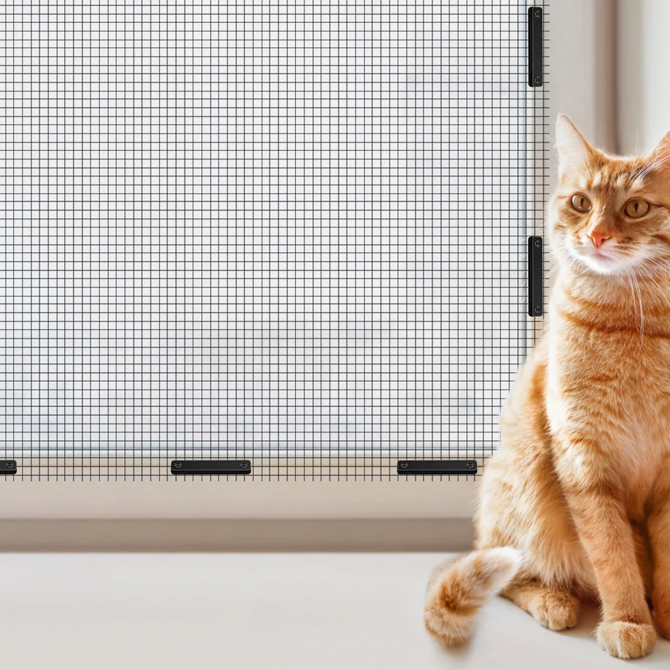 Magnetic Window Screen Clip for Insect Protection