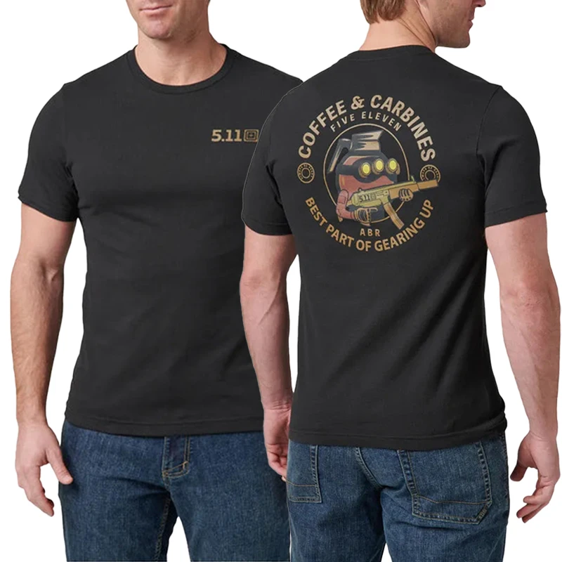 5.11 CSI Tactical Graphic Cotton T-shirt Unisex Summer Short Sleeve