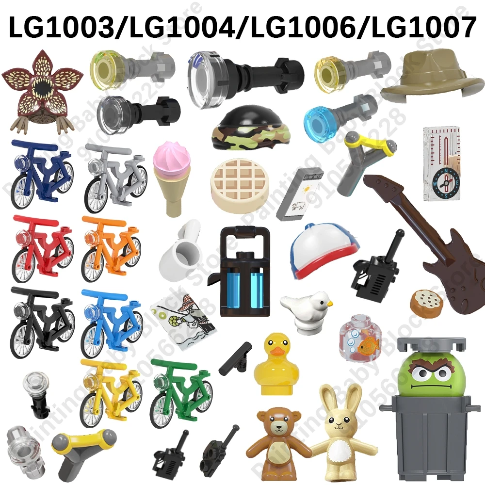 Sci-Fi Cartoon Action Figure Building Blocks - Educational Gift Set