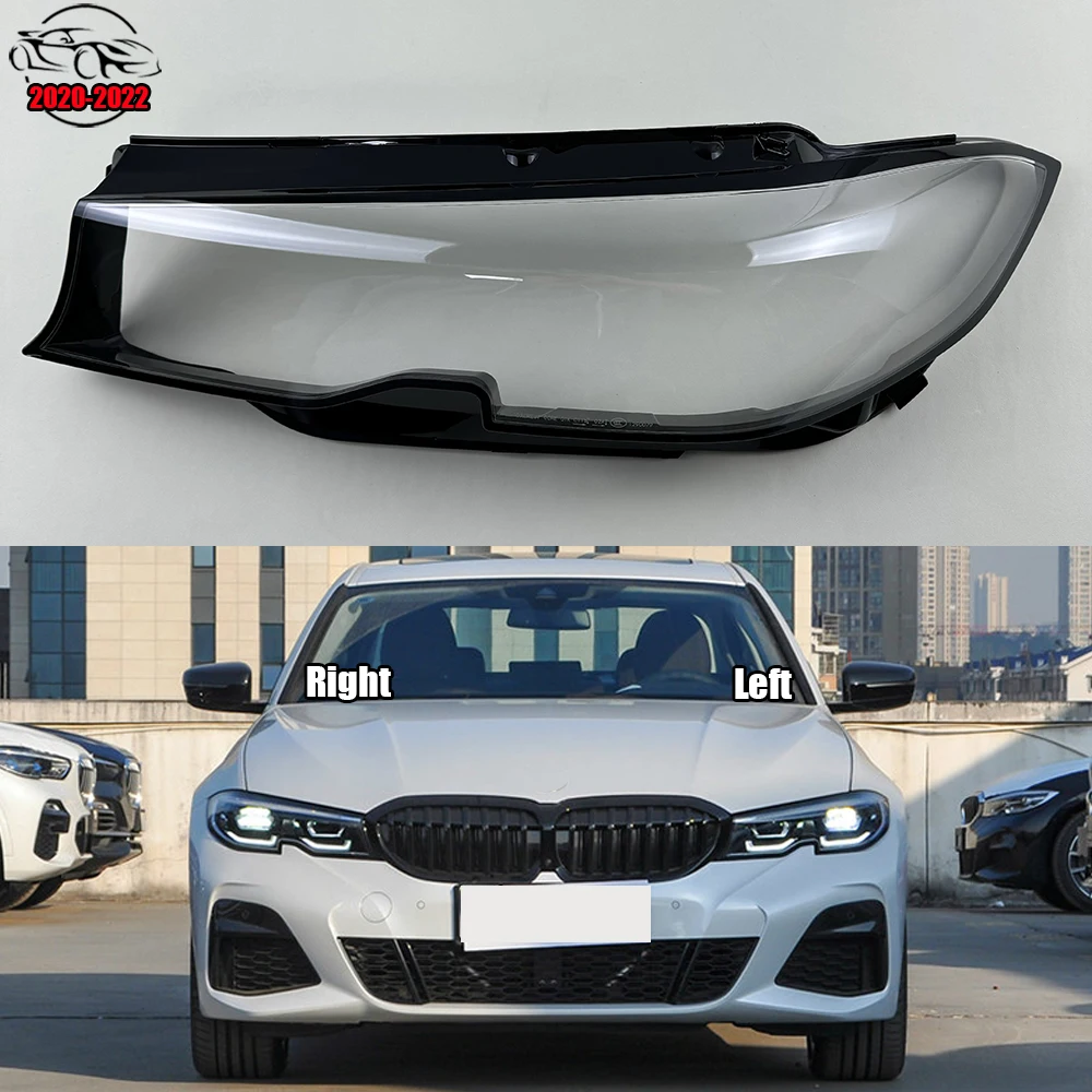 

For BMW 3 Series G20 G28 320i 330i 325Li 2020 2021 2022 Car Front Headlight Lens Cover Auto Case Headlamp Glass Lampshade