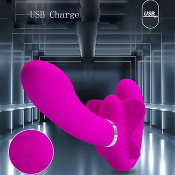 Vibrating Strapless Strap-On Pegging Dildo Vibrator Double Ended Strap on Dildo Penetration Anal Butt Toys for Lesbian Couples 6