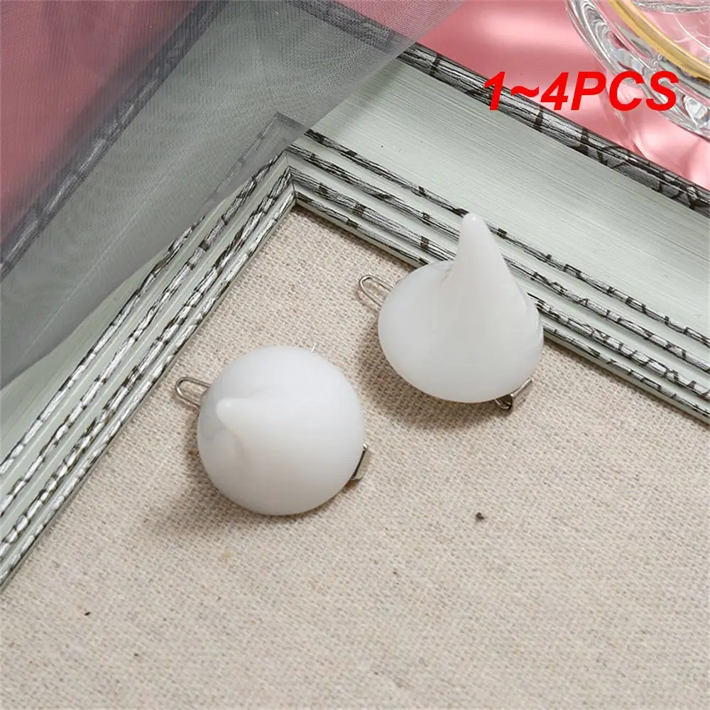 

1~4PCS Little Devil Hair Clip Fluorescence Four Colors Optional Festive Atmosphere Little Devil Design Preferred Material