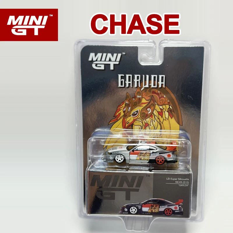 MINIGT 1:64 LB-Super Silhouette S15 MIZU SILVIA Garuda CHASE