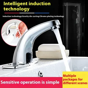 Angle Adjustable Faucet Kitchen Blender Automatic Infrared Sink Water Tap Mount Touch Sensor Deck Inductive Bidet Torneira Tools 1