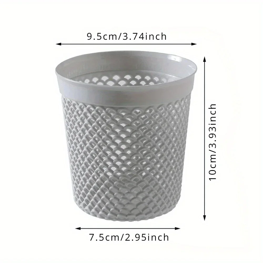 1PC Pen Pencil Holder Desk Storage Box Makeup Brush Holder Makeup Organizer Stationery Stand Brushes Case School Office Supplies