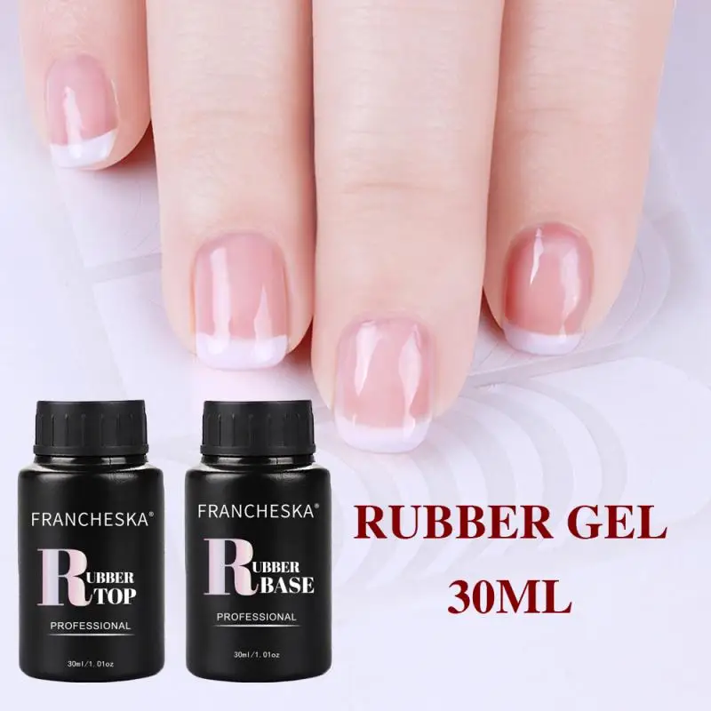 30ml Nail Art Rubber Phototherapy Primer Sealing Layer Nail Polish