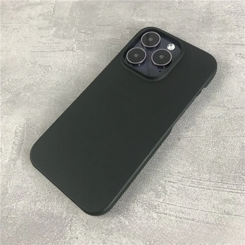 Ultra-Thin Matte Transparent Shockproof Frameless Phone Case with Heat Dissipation