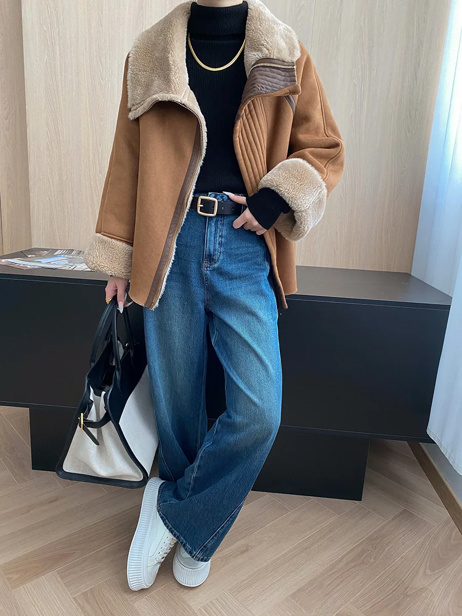 LIMO Faux Jacket Winter Warm Lining Trench Coat Polyester Cotton. S4443070e38bb44a4a71376cba0f1f577r