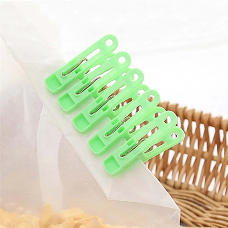 Windproof Clips Clothes Pegs 20pcs / Pack Plastic Household Wind Proof Clothes Socks Underwear Drying Rack Holder Clip Laundry Hanging Pins