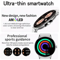 2025 Ultra-thin Durable Women Smart Watch 1.43" Amoled Screen Wireless Call Sports Health Fitness Women Watches For Android iOS 2