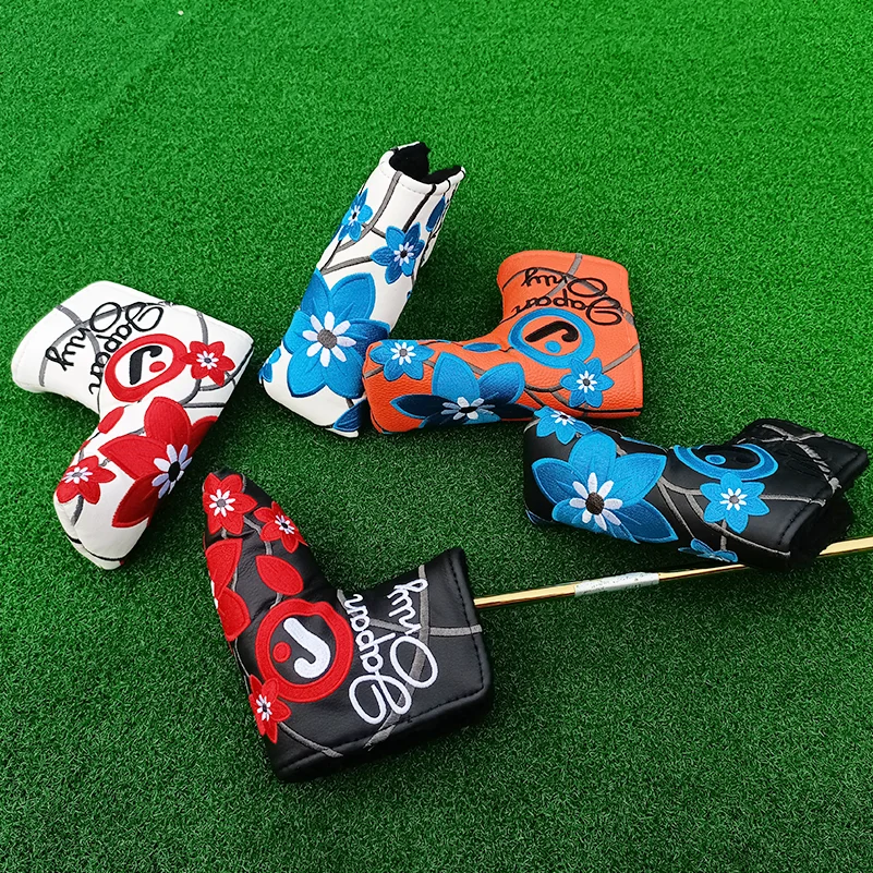 Golf Putter Headcover Clown Cover PU Leather Golf Putter Headcover Golf