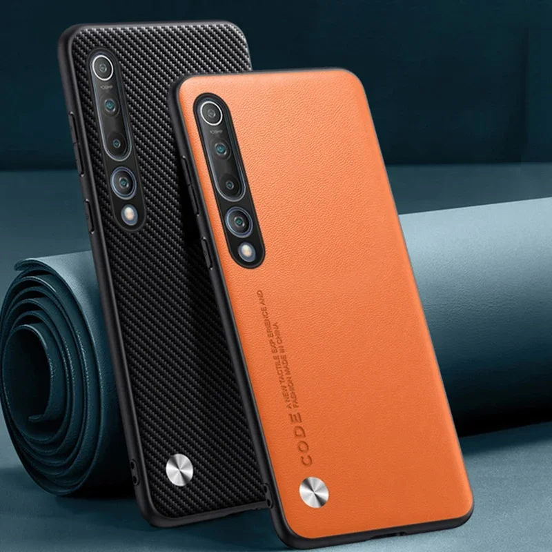 Premium PU Leather Phone Case with Silicone Protection
