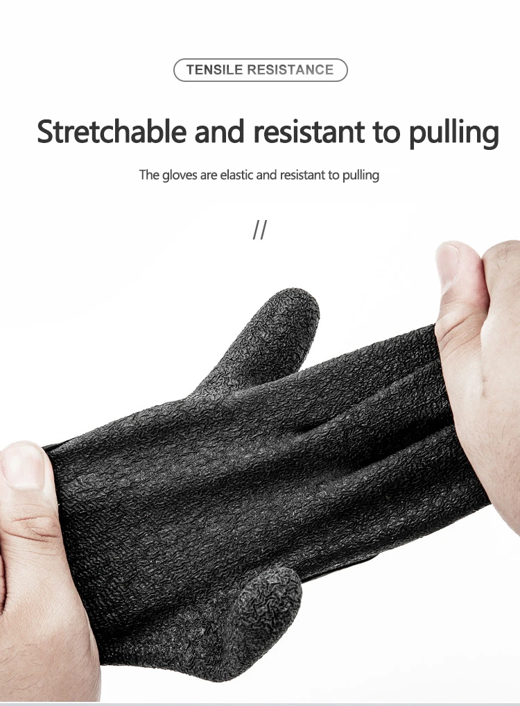 Description Picture 4 of itemFishing Gloves Full Finger Anti-Slip Durabl Work Cutproof Glove Fisherman Protect Hand Fish Grab Carp Latex Hunting Gloves