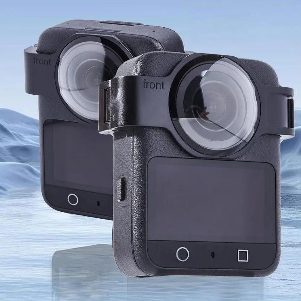 DJI OSMO360용 스크래치 방지 렌즈 가드 스냅온 렌즈 보호 커버 투명한 고급 디자인 투과율 PC 울트라 글래스