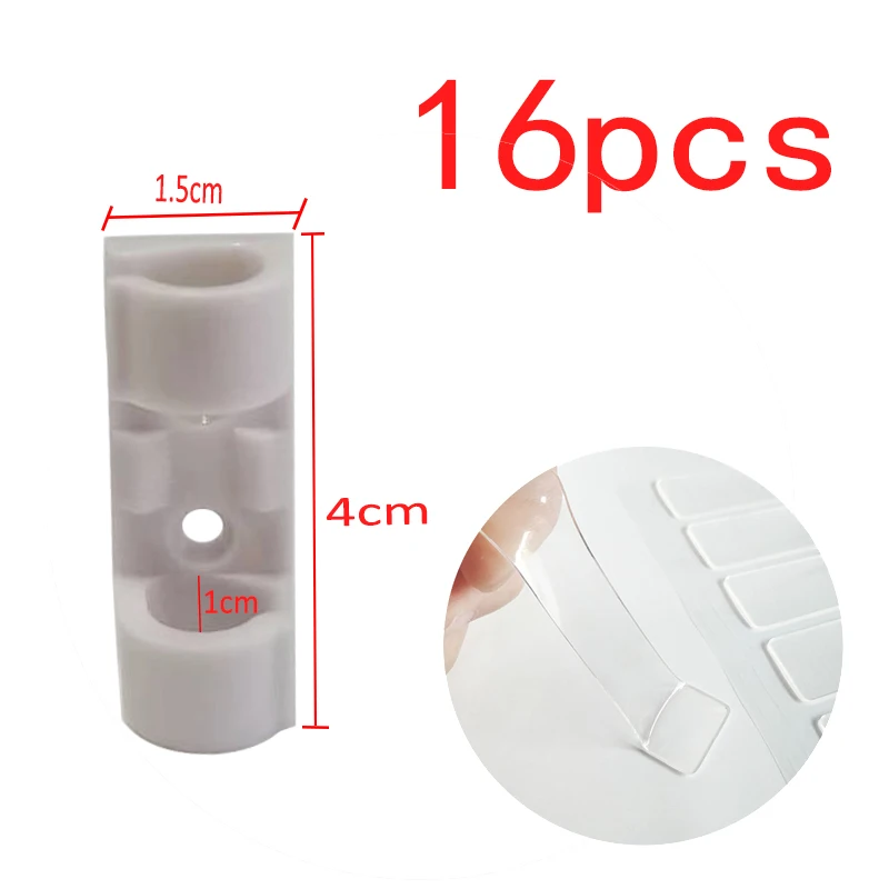 Big Size White-16PCS
