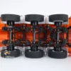 1/14 3 Axles Metal Semi Trailer Spare Parts Accessories for Toy Radio Control Tractor Car RC Dump Trucks Vehicle Model THZH1997 6