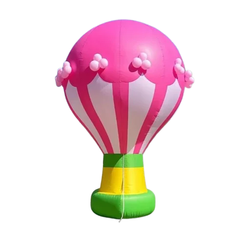 Balão de publicidade inflável personalizado Balão de solo inflável de ar quente para venda