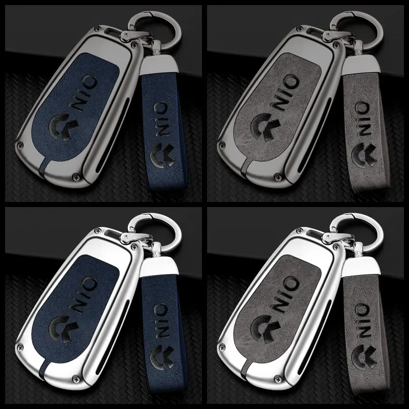 Auto Zink legierung Schlüssel tasche Schlüssel bunds chutz für nio es6 es8  Kartens chale Auto Remote Schlüssel etui Halter Innen zubehör