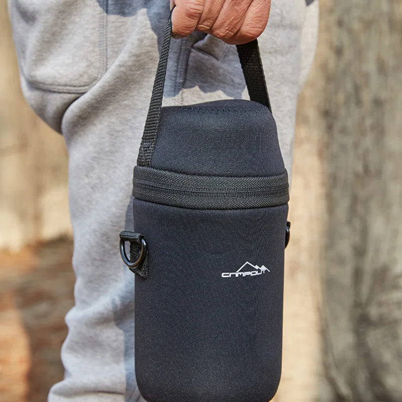 Outdoor Camping Thermos Cup Waterbottle, Thermal Water Bottle, Double Insulated Lunch Box, Camping Cookware Camping Equipment