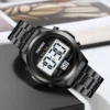 SKMEI Mens Waterproof Digital Wristwatch Alarm Date Week Clock Top Brand Luxury Stainless Steel Chrono Electronic Sports Watches 2