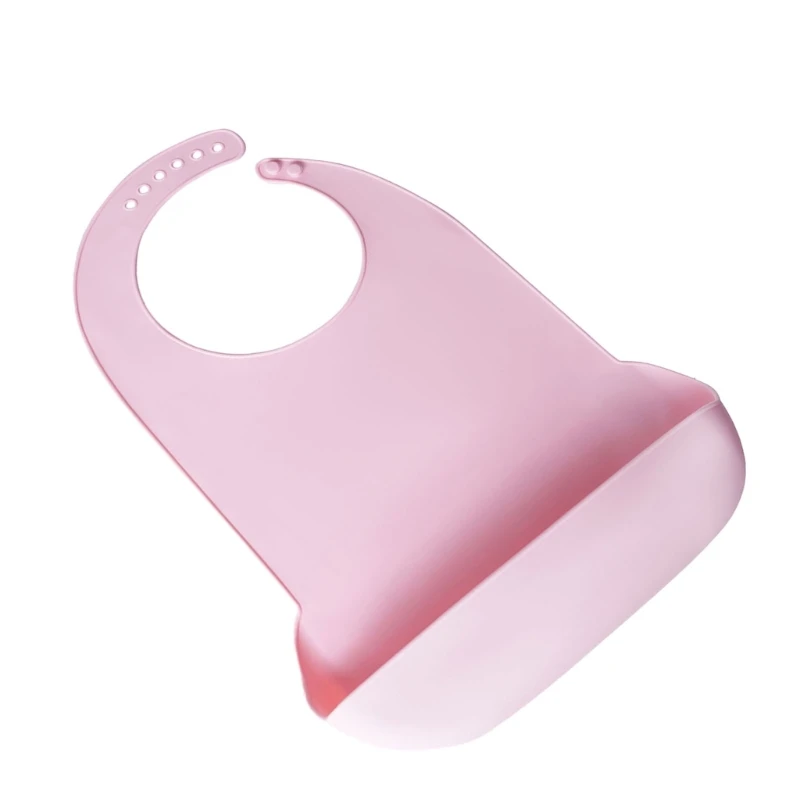 Silicone Adult Bib silicone bib silicone feeding bib feeding bib Waterproof Burp Cloth with Catcher Part 3D Solid Elderly Feeding Apron