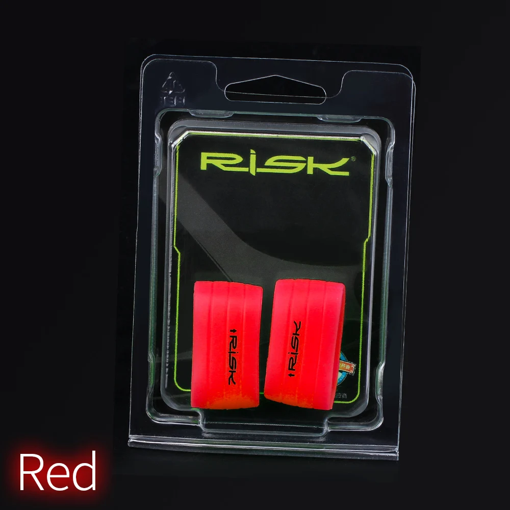 RISK Road Bike Strap Silicone Ring Protective Silica Rubber Ring Anti-Skip Plugs for Bar Tape Waterproof Wear Resistant bicycle handlebar strap,bike accessory,bike silicone strap,bicycle strap,bicycle fixing band