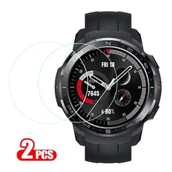 Premium Tempered Glass Screen Protector for Smart Watches - Full Coverage, 2-Pack (2pcs Glass film)