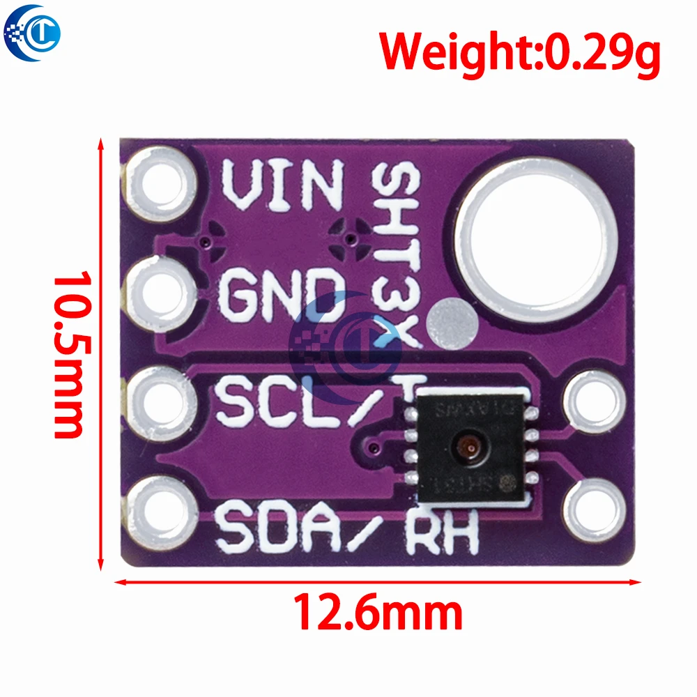 Moduli Sensore SHT31/SHT41/SHT45 SHT30: Rilevatori Digitali I2C di Temperatura e Umidità per Monitoraggio Ambientale - immagine 2