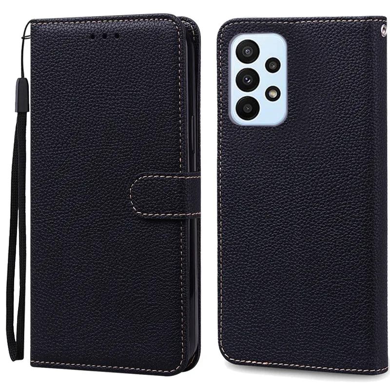 Luxury Leather Wallet Flip Case - Premium Protection & Style